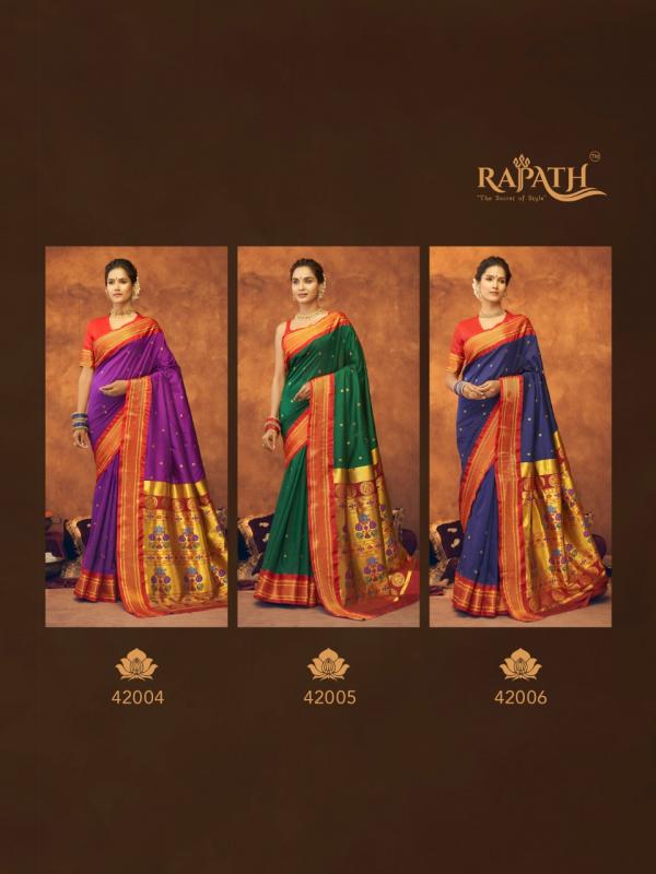 Rajpath Aruchi Paithni Silk Designer Paithni Saree Collection